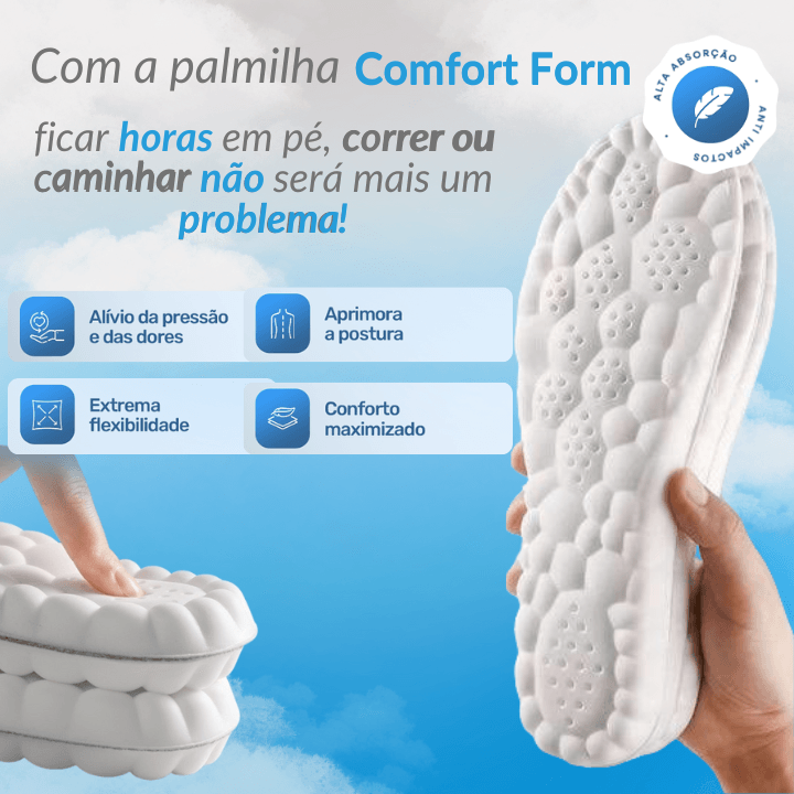 Palmilha Ortopédica-Comfort Form